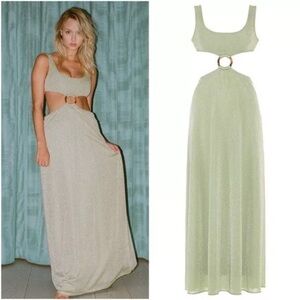 Montce jade sparkly dress size‎ large!